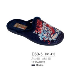 Zapatillas descanso destalonadas, dibujo grafitero (made in