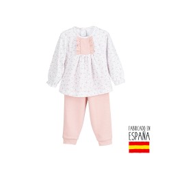 Pijama flores-CLI-35170-Calamaro Baby Pijama