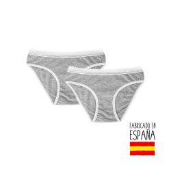 Pack 2 braguitas lisas-CLC-K2106-Delicatta Pack 2 braguitas