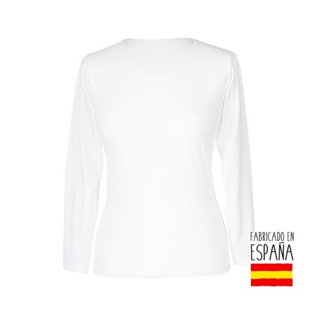 Camiseta elastán manga larga-CLC-K3605-Delicatta Camiseta