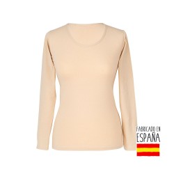 Camiseta elastán manga larga-CLC-K3605-Delicatta Camiseta