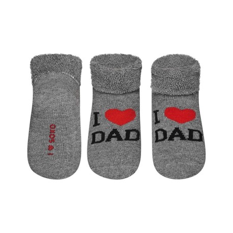 Calcetines bebé con mensaje Calcetines bebé I'm new here.