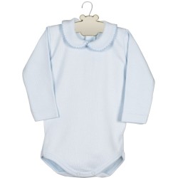 Body cuello diente de rata-19013-Calamaro Baby Body cuello bebé