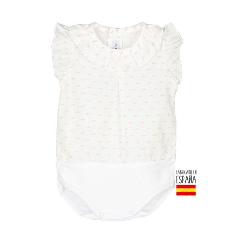 Body camisa plumeti sin mangas-CLV-19103-Calamaro Baby Body