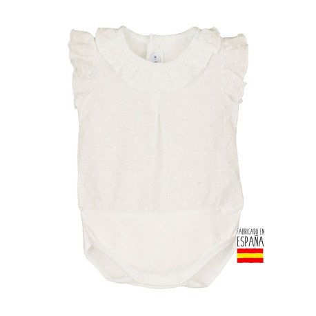 Body camisa plumeti sin mangas-CLV-19103-Calamaro Baby Body