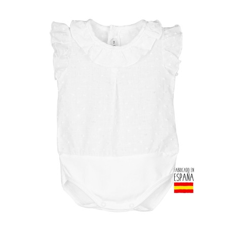 Body camisa plumeti sin mangas-CLV-19103-Calamaro Baby Body