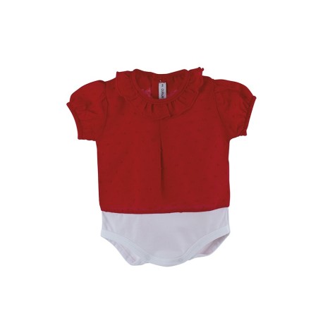 Body camisa manga corta plumeti-CLV-19034-Calamaro Baby Body