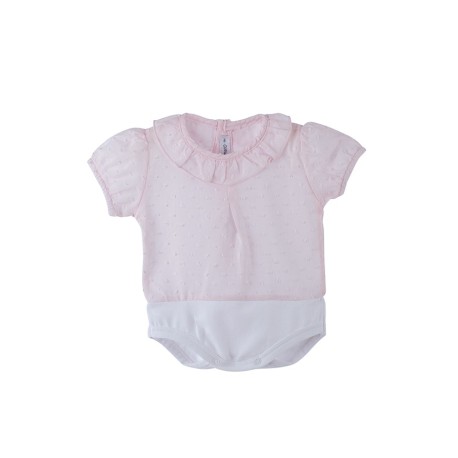 Body camisa manga corta plumeti-CLV-19034-Calamaro Baby Body