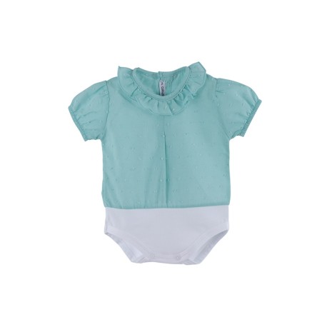Body camisa manga corta plumeti-CLV-19034-Calamaro Baby Body