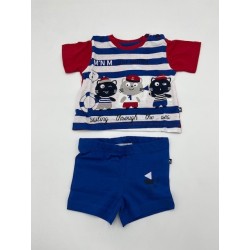 Conjunto corto bebe niño - Arnetta - TMBB-73016-2 Conjunto
