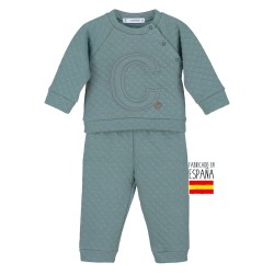Chandal acolchado bebé-CLI-36050-B-Calamaro Baby Fabricado en