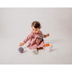 Vestido manga larga detalle lazo rupes-CLI-21220-B-Calamaro