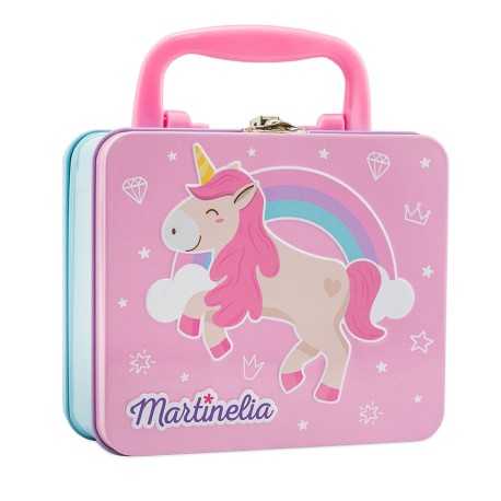Estuche metalico mediano unicornio