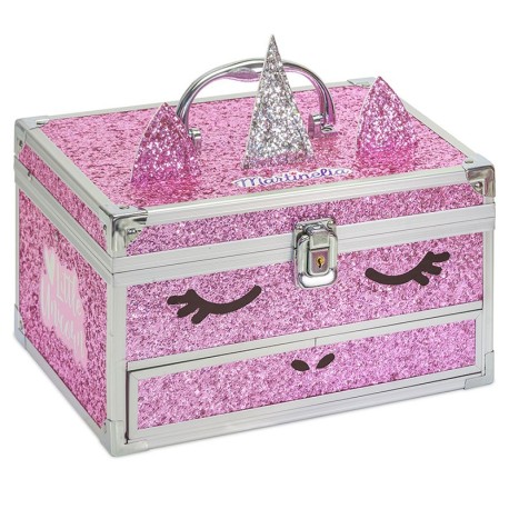 Estuche grande glitter unicornio