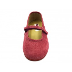 Mercedita serraje cierre velcro, con plantilla interior -