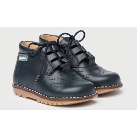 Inglesitos bota napa cordones, made in spain - ANGELITOS -