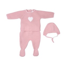 Conjunto 3 piezas punto bebé-27092-Tony Bambino Conjunto 3