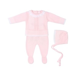 Conjunto 3 piezas punto bebé-27158-Tony Bambino Conjunto 3