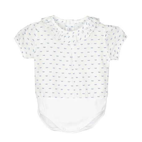 Body camisa manga corta plumeti-CLV-19034-Calamaro Baby Body