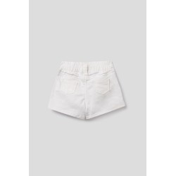 Pantalon corto niña blanco-SMV-93010B-1-Street Monkey Pantalon
