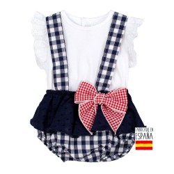 Conjunto pololo tirantes bebé niña terina-CLV-17840-Calamaro