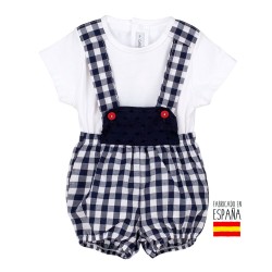 Conjunto pololo tirantes bebé niño terina-CLV-17841-Calamaro