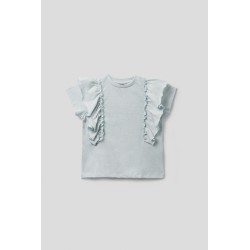 Camiseta manga corta niña volantes-SMV-236030-Street Monkey