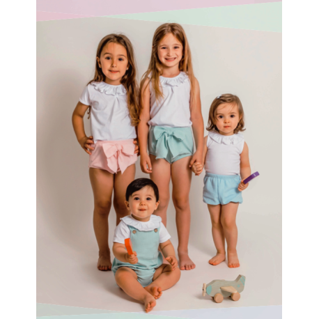 Peto corto rodas-32406-Calamaro Baby Peto corto rodas-Calamaro