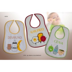 Juego baberos multicolor-GBI-10703-Gamberritos Juego baberos