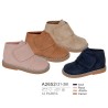 Mocasines abotinados, cierre velcro-Bubble-BBI-A2652
