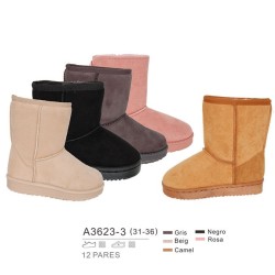 Botines estilo "ugg"-Bubble-BBI-A3623-1