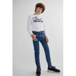 Pantalon largo denim niño-SMI-95053C-1-Street Monkey Pantalon