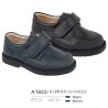 Colegiales lisos con cierre velcro-Bubble-BBI-A1653-1