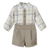 Conjunto pololo camisa cuadros excellentt heres-CLI-17789-Calamaro Baby
