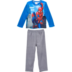 Pijama largo coral 100%pe-SPIDERMAN Pijama largo coral