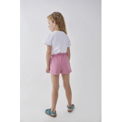Pantalon corto niña malva-SMV-93009ML-1-Street Monkey Pantalon