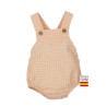 Peto corto estampado cuadros bebé pimpinela-CLV-32424-1-Calamaro Baby