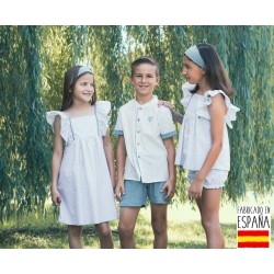 Pijama comunión romero niña-CLV-49604-Calamaro Baby