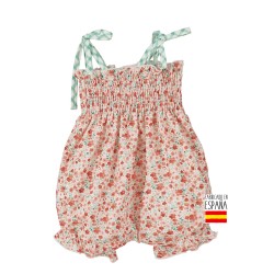 Peto estampado floral niña prunela-CLV-32429-N-Calamaro Baby