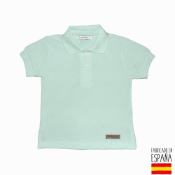Polo liso manga corta-CLV-15033-Calamaro Baby