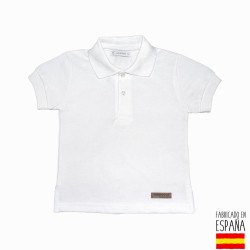 Polo liso manga corta-CLV-15033-1-Calamaro Baby