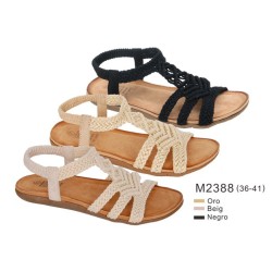 Sandalia plana plantilla de memoria-Bubble-BBV-M2388