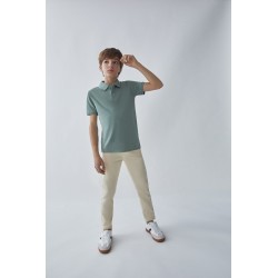 Pantalón largo básico chico beige-SMV-95006B-1-Street Monkey