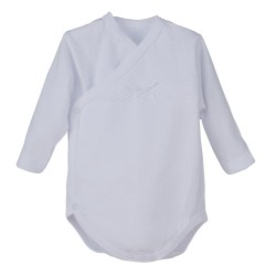 Body cruzado manga larga ceremonia-CLV-18020-Calamaro Baby