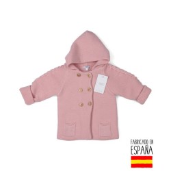 Abrigo de punto con capucha-TBI-28094-Tony Bambino