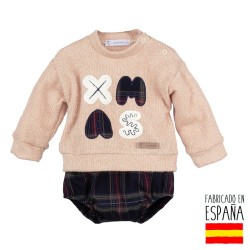 Conjunto manga larga pololo salor bebé niño especial navidad-CLI-11090-Calamaro Baby