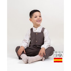 Conjunto largo peto narcea niño-CLI-11064-N-Calamaro Baby