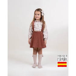 Conjunto falda jarama niña-CLI-11071-N-Calamaro Baby