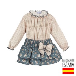 Conjunto excellent falda duero niña-CLI-11083-N-Calamaro Baby
