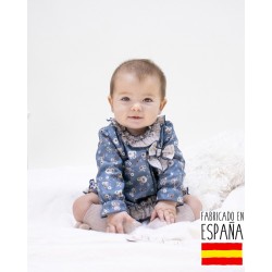 Vestido excellent manga larga duero niña-CLI-21280-N-Calamaro Baby